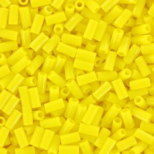 Miyuki Bugle 3mm Beads Opaque yellow BGL1-404